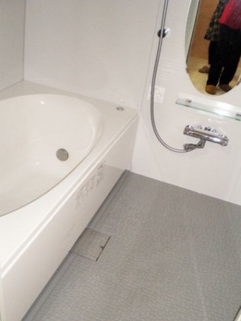 広くなった浴槽 広くなった浴槽